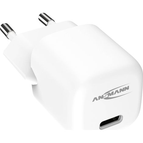 ANSMANN Home Charger Mini USB C pour iPhone, Samsung, etc. (1 pce) (1/5)