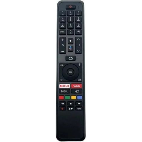 Télécommande Toshiba Smart TV - CT-8556/CT-8557/CT-8555/CT-8558 - Noir - Universelle (1/2)