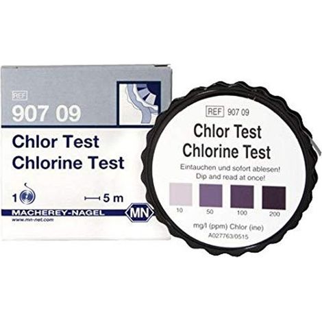 Test eau Aquadur Chlore 5M 200MG/L