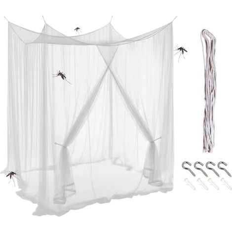 Moustiquaire pour lit de camping, pliable, installation facile (1/5)