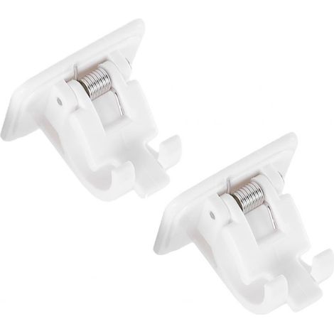 2 Pièces Supports De Support De Tige Réglables Sans Clous (1/5)