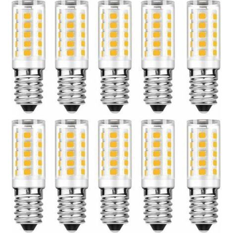 E14 LED Bulb, Cool White 6000K, 5W Equivalent to 50W Incandescent Bulb, 400LM, Non-Dimmable, Pack of 10 (1/5)