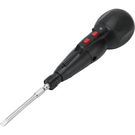 Kit de Tournevis électrique, Tournevis Manuel 10W-électrique Rechargeable avec Lampe de Travail à LED, Opération Facile, 4 Embouts de Tournevis, pour Vis Installées et Retirées (1/5)