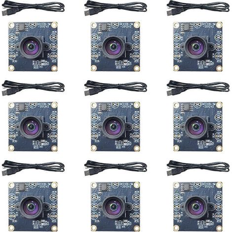 Module caméra USB OV9732 100° 720p (9 pièces) avec câble de 0,6 m (1/5)