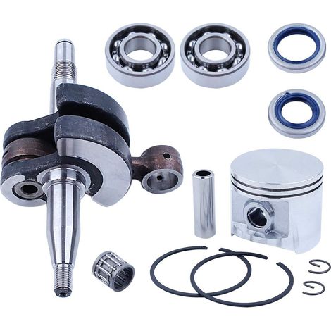 Kit de joints d'huile pour Husqvarna 372 365 371 362 de vilebrequin de piston de 50 mm (1/5)