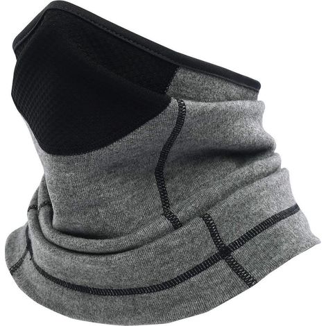 Tour de cou thermique respirant pour homme et femme, gris (1/5)