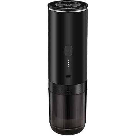 Portable électrique expresso café machine avec chauffage fonction sans fil rechargeable à main cafetière pour camping (1/5)