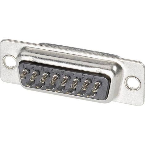 TE Connectivity AMPLIMITE HD-20 5-747913-2 Connettore femmina SUB-D 180 ° Numero Poli (num): 25 Punte a saldare 1 pz.