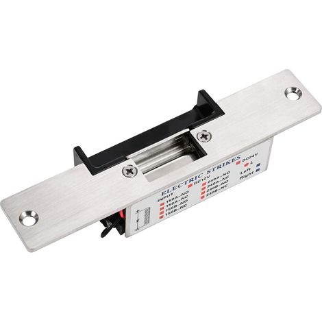 Verrou de porte électrique Fail-Safe Mode NC 12 V DC pour système de contrôle d'accès ou serrures cylindriques