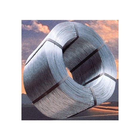 Fil galvanisé - N°: 16 - Cond. /kg: 5 - Ø de fil mm: 2.7 - Long m: 112