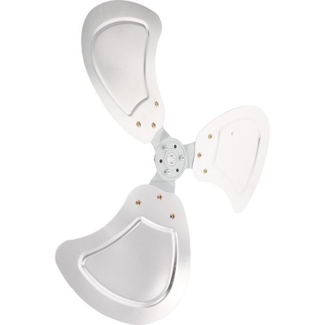 Pales pour Ventilateur Industriel sur Pied Facile à Nettoyer de Ventilateur Industriel en Aluminium Argenté Adaptées au Camping Ateliers (1/5)
