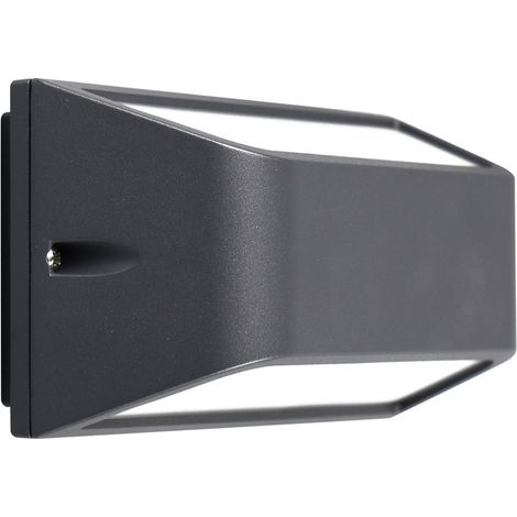 Applique led da parete mod. Lagos colore antracite (1/2)