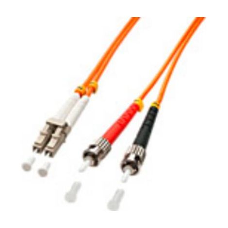 Câbles réseau et DAC LINDY Optic Cable LC/ST 2m 50/125 Multimode (1/2)