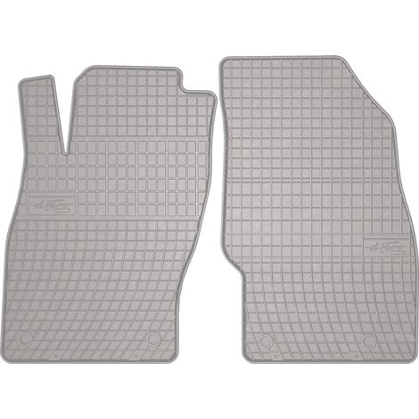 Tappetini in gomma per auto per: Opel Corsa D hatchback 1a fila (2006-2015) - grigi su misura