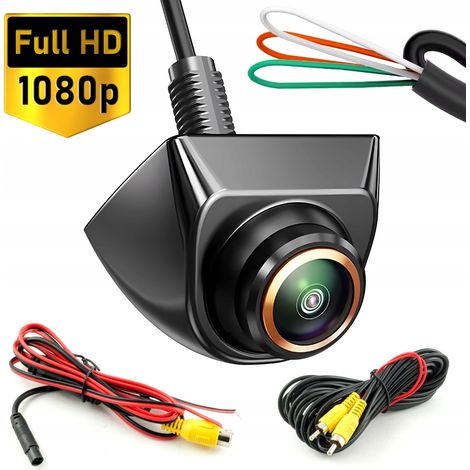 Telecamera posteriore 1080p 170° Fisheye FullHD Metallo Regolabile Sensore Sony (1/5)