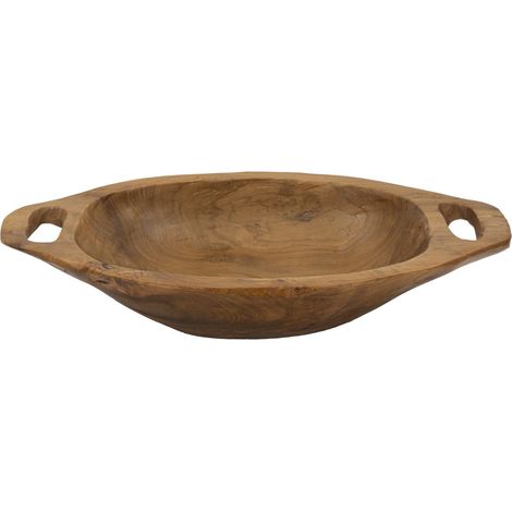 Plateau Wan en teck Cm 37X26,5X7 (1/5)