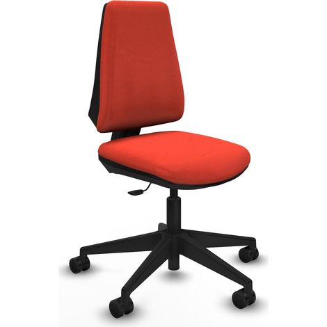 Elche CP bali naranja oscuro base piramidal ruedas nailon 65mm (1/5)