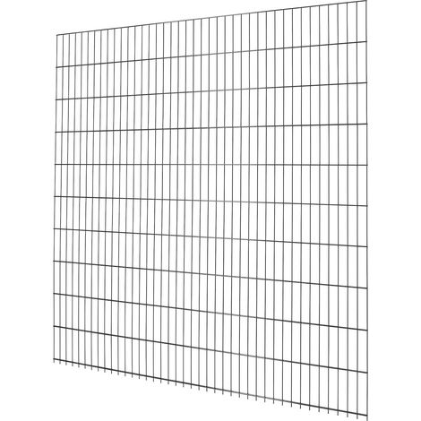 Premium-Doppelstabmatte 6/5/6 2510X2030 mm, anthrazit