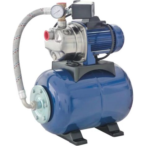 Surpresseur automatique 230V 1000W – Débit max 3500 L/H – Pression max 3 bar – Capacité cuve 24L – Pour irrigation et levage – Sodigreen (1/5)