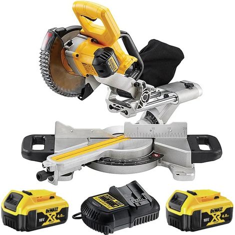 DEWALT DCS365M2 18v Slide mitre saw 184mm blade