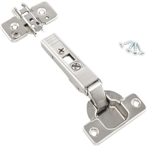 Blum Clip Top Topfscharnier Eckanschlag (Scharnier), 107° ohne Feder, 2 Stück (1/3)