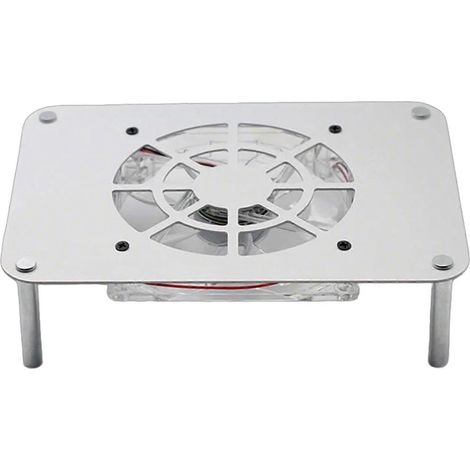 Socle de refroidissement pour routeur sans fil, ventilateur, décodeur, support réseau Wi-Fi pour PC de bureau (1/5)