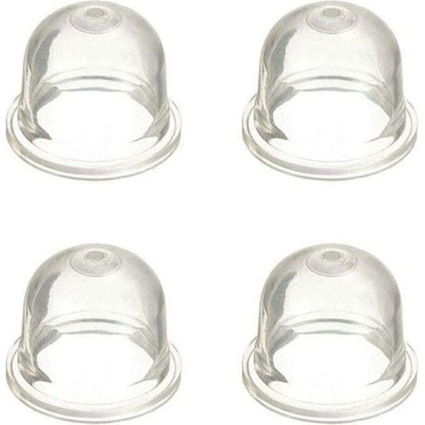 Pair Accessoires de carburateur, pompe de tronçonneuse à balai d'amorce de carburateur, bulle d'huile pour Homelite Echo Stihl Poulan Zama 0057003 0057004 cinq pièces