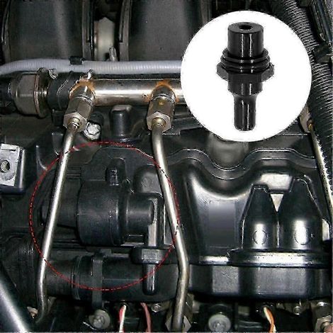 Verbessertes PCV-Ventil aus Aluminium für N54-Motoren der Modelle E82, E90, E92 und E9X mit Kurbelgehäuseentlüftung – GoodBlack SZRH AF