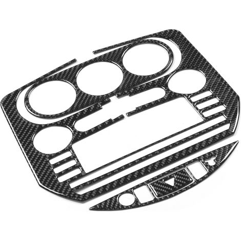 4-teiliges Carbonfaser-Mittelkonsolen-Rahmen-Dekor-Set für Mazda MX-5 / Roadster NCB (1/5)