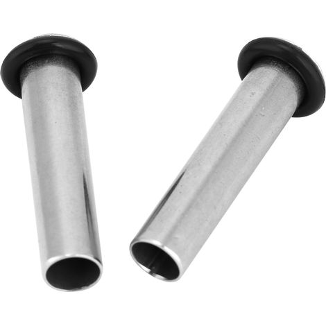 Lot de 2 tubes plongeurs en acier inoxydable pour arrivée de gaz, accessoires pour fûts de bière pression Cornelius Corny Keg. (1/5)