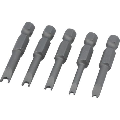 8734 U-förmiger Sicherheitsschraubendreher-Bit-Satz (5-teilig) (1/2)