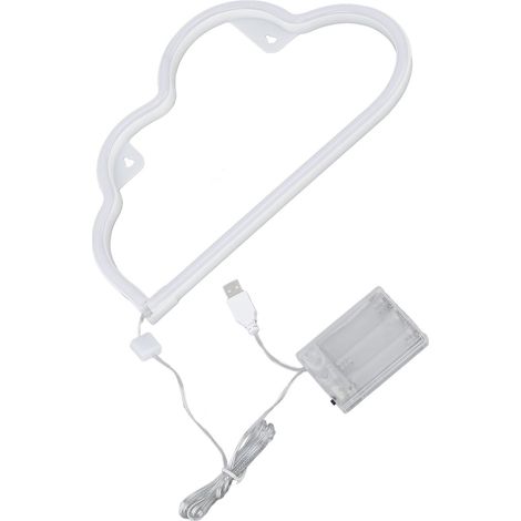 Veilleuse murale LED néon pour chambre d'ado, décoration pour Noël, anniversaire, mariage, fête (1/5)