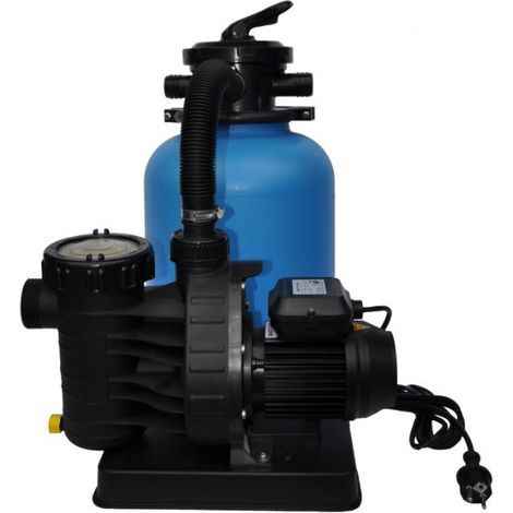Sandfilteranlage OKU Bali Ø 300 mm mit Aqua Plus 4 5 m³/h 230 Volt Pumpe (1/2)