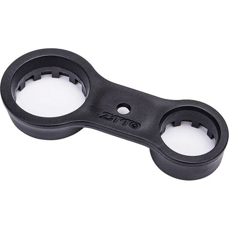 Clé à vélo à double trou, kit d'outils de démontage et de réparation de fourche compatible avec SR Suntour XCT XCM XCR (1/4)