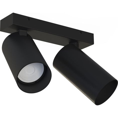 Lampada parete/soffitto Nowodvorski MONO 7841 2xGU10 nera (1/5)