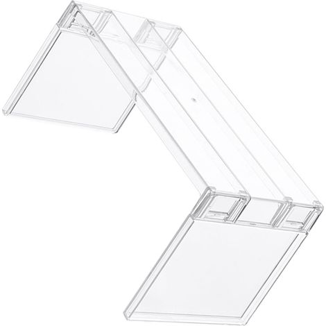 Étagère de rangement pour réfrigérateur, séparateur multifonctionnel transparent, étagère de rangement pour cuisine et salle de bain (1/5)