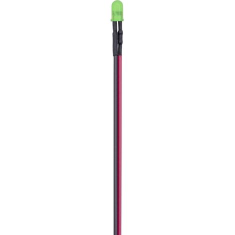 TRU COMPONENTS T1810O097 LED-Sortiment Grün Rund 3 mm 100 mcd 30 ° 25 St.