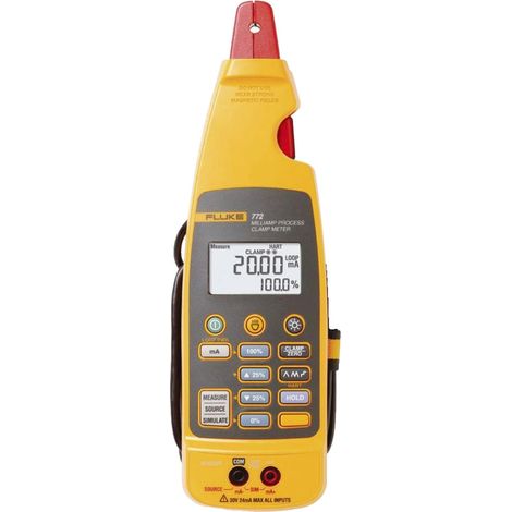 Fluke 772 pinza amperimétrica amarilla precisión 0,2 %