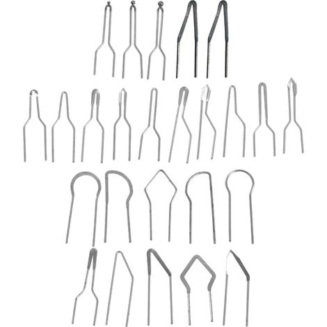 Kit de 25 Pointes de Fil de Pyrogravure en Fer Haute Température pour Création Artistique et Travail du Bois, Précision Améliorée et Polyvalence de Soudage (1/5)