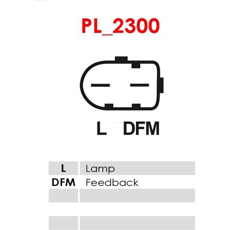 Régulateur d'alternateur AS-PL ARE3123 SEAT 06E903803M