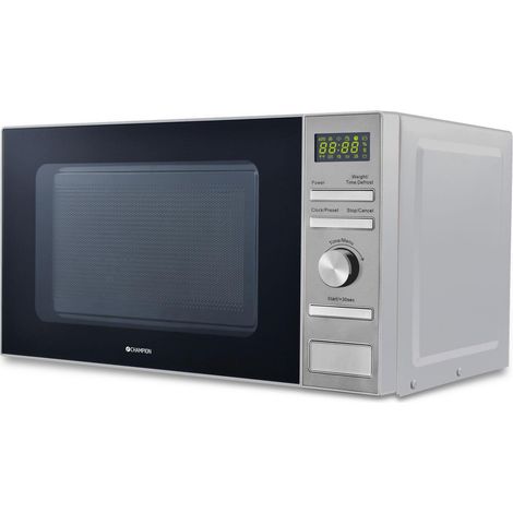 Mikrowelle digital 20l 700w mw035 edelstahl