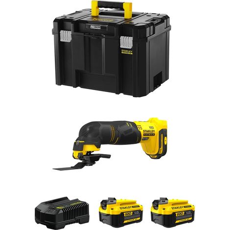 Multi-Cutter STANLEY FatMax SFMCE500M2T (2 x 4,0 Ah + Ladegerät + TSTAK VI) (1/5)