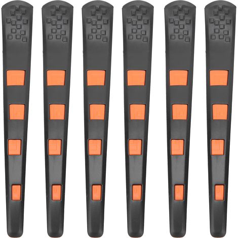 6 pièces Pinces à Cheveux Bec de Canard Professionnelles, Outil de Coiffure Portable pour Salon et DIY, Orange (1/5)