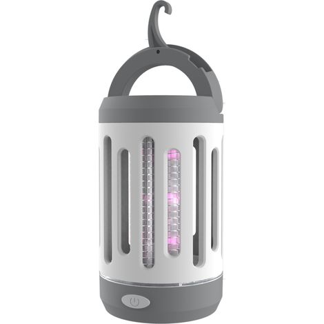 Lampe anti-moustiques et insectes 3W compacte et rechargeable USB - Voltman
