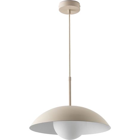 Plafonnier en métal Javiane SKLUM Tapioca Beige (1/5)