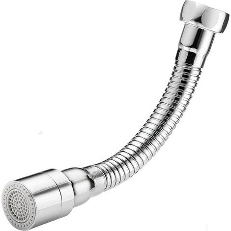 Prolunga per rubinetto da cucina regolabile a 360°, prolunga per rubinetto da cucina, connettore per rubinetto, prolunga per rubinetto, regolatore di spruzzo (1/5)