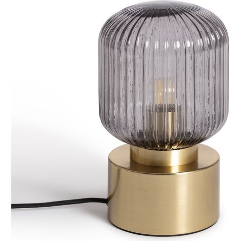 Lampe à Poser Métal et Verre Windsor  Doré (1/5)