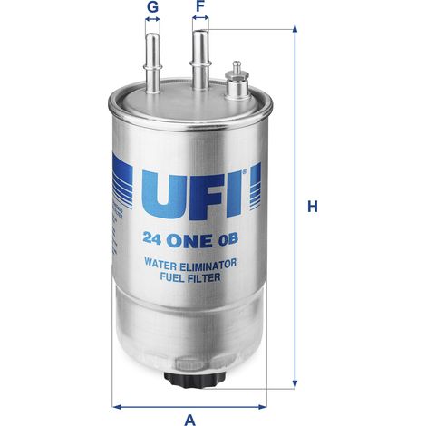 Filtro de combustible UFI 24.ONE.0B
