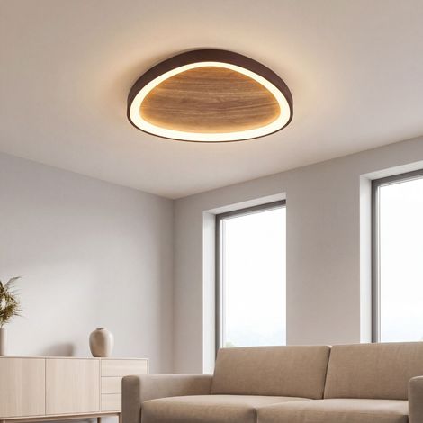 LED Deckenlampe Dimmer Farbwechsel warm-kalt über Wandschalter B: 45 cm Modern Deckenleuchte