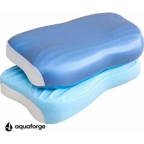 Almofada Cervical Ergonómica Espuma Viscoelástica Respirável Capa Removível 70 x 40 cm (1/5)